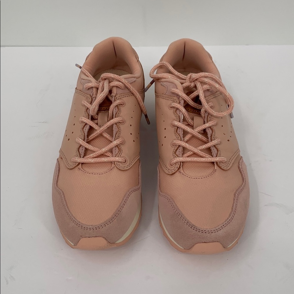 ABEO Aaliyah sneakers shoe blush pink comfort lace-up tie women 8.5 - Picture 4 of 7